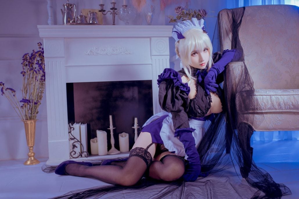 Artoria Pendragon Lancer Alter EroCosplay By Rioko R18 Japan Adult